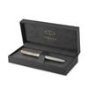 Stylo plume - PARKER - Sonnet - Acier inoxydable - Attributs dorés - Plume fine