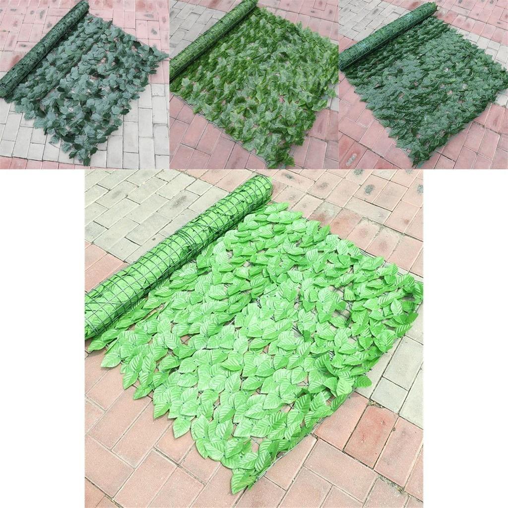Luxurious Artificial Leaf Garden Fence Screening Roll For Ultimate Privacy And Beauty