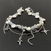 GemChic Women's Necklace Fashionable Pearl Star Tassel Clavicle Chain Ladies Sweet Collarbone Necklace Birthday Christmas Jewelry Gift