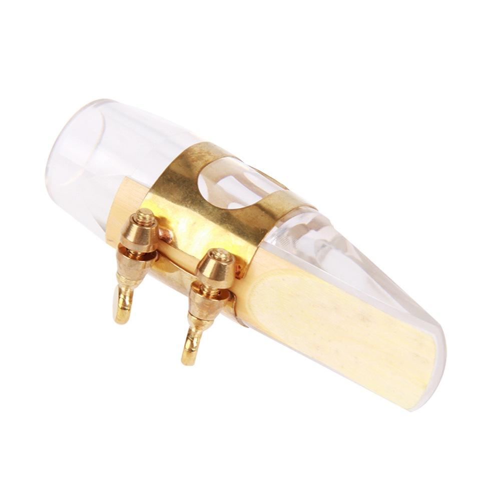 Alto Saxophone Transparent Mouthpiece E-flat Crystal Mouthpiece Mouthpiece + Cap + Clamp + Reeds
