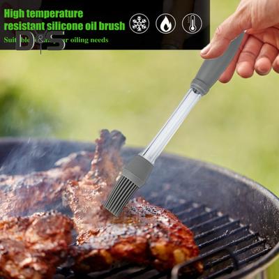 Silicone Oil Brush for BBQ Grilling Baking Heat Resistant Pastry Brush Spread Oil Butter Sauce Kitchen Gadget