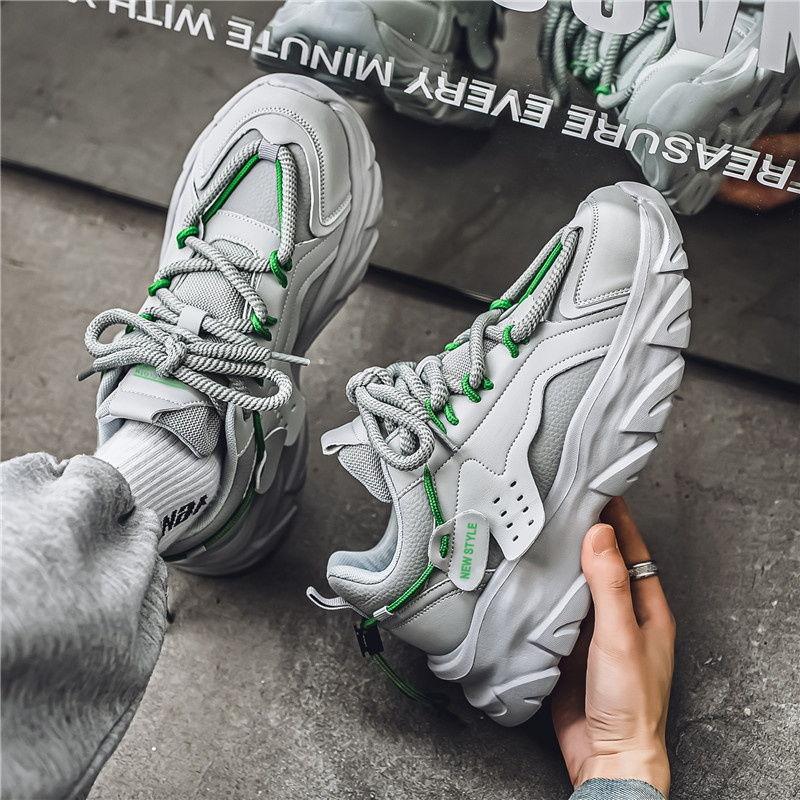 

Shoes Men s trendy shoes Winter velvet warm sports two cotton shoes Teen trendy brand versatile running platform dad shoes 39