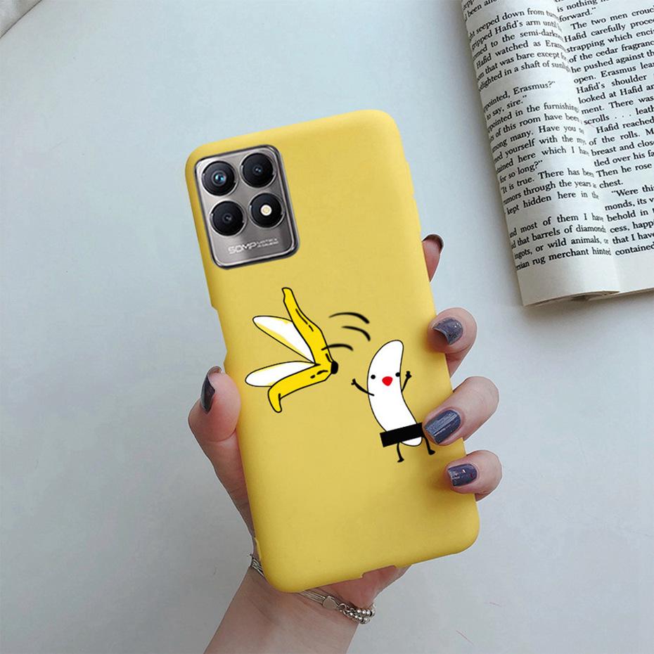 For Realme Narzo 50 Case RMX3286 Cute Painted Soft Silicone Back Cover for OPPO Realme Narzo 50 Phone Case Bumper Narzo50 Coque