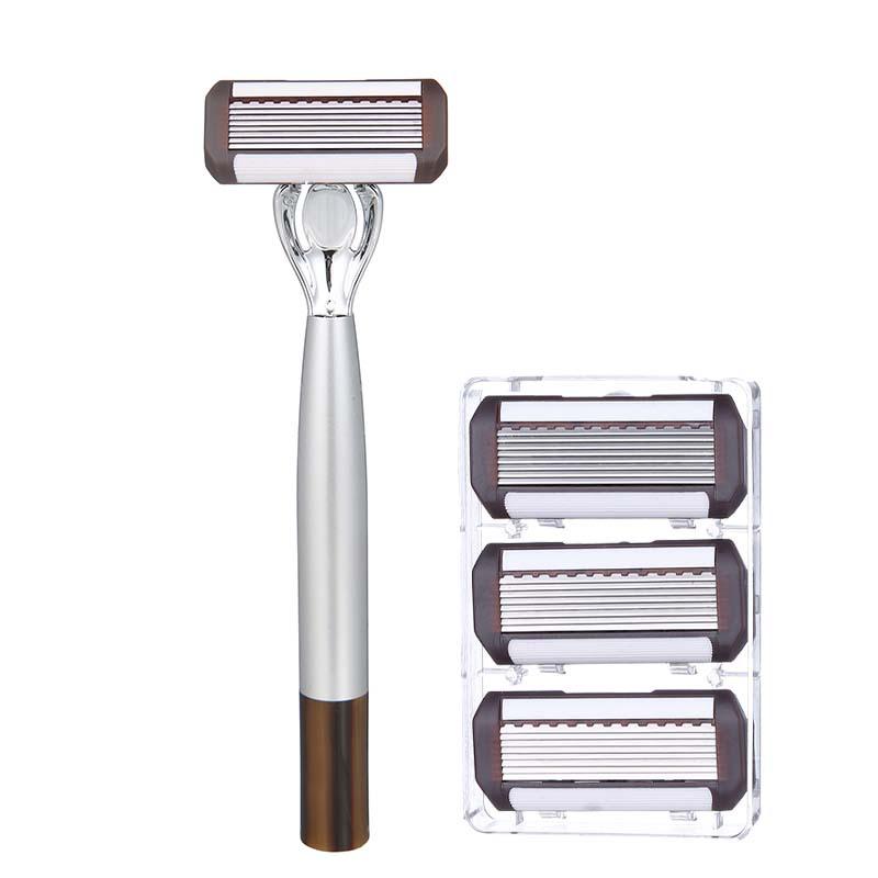 German Precision 8-Layer Sharp Blade Razor, Fully Washable, Anti-Scratch Shaver