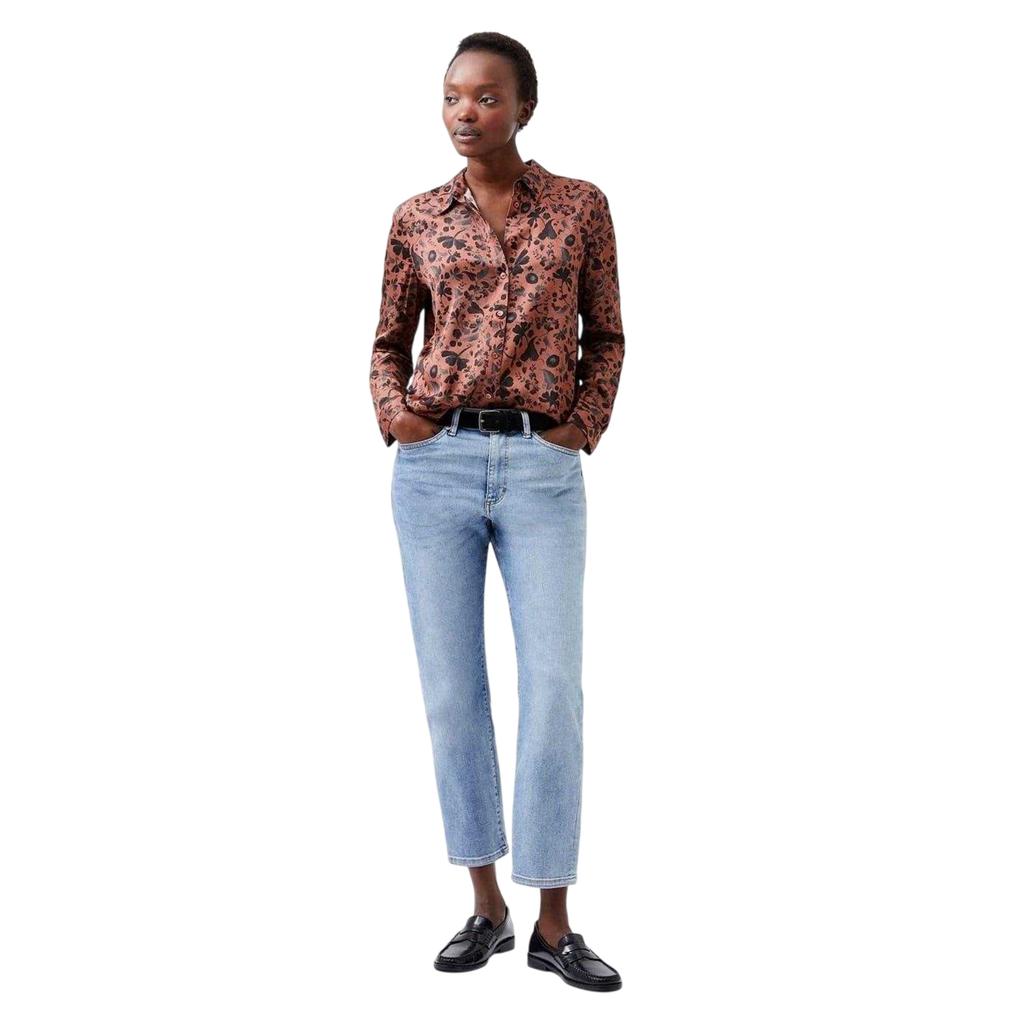 French Connection Womens/Ladies Floral Regular Long-Sleeved Blouse