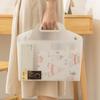 Transparente Dokumententasche, Große Kapazität Tragbare Aufbewahrungstasche für Daten und Prüfungsunterlagen, und Organ-Aufbewahrungstasche für Nachhilfe