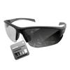 Global Vision Hercules 7 Safety Sunglasses with Photochromic Clear and Smoke ANSI Auto-Darkening Lenses, Z87.1