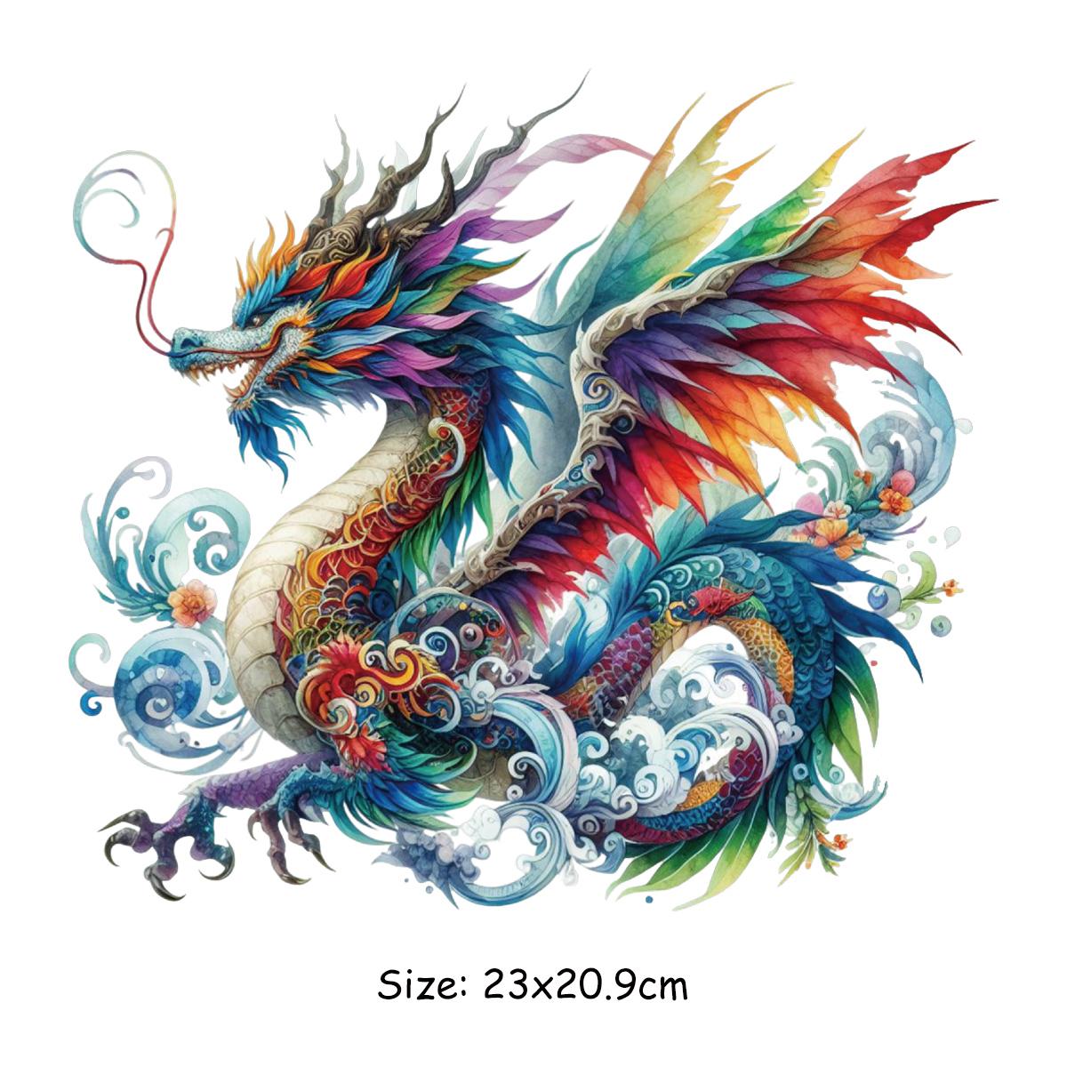 

Крутые драконы, утюг на передаче, горячие слезоточивые наклейки, новые моющиеся термопереносные наклейки «сделай сам», аксессуар для одежды, термонаклейки с героями мультфильмов