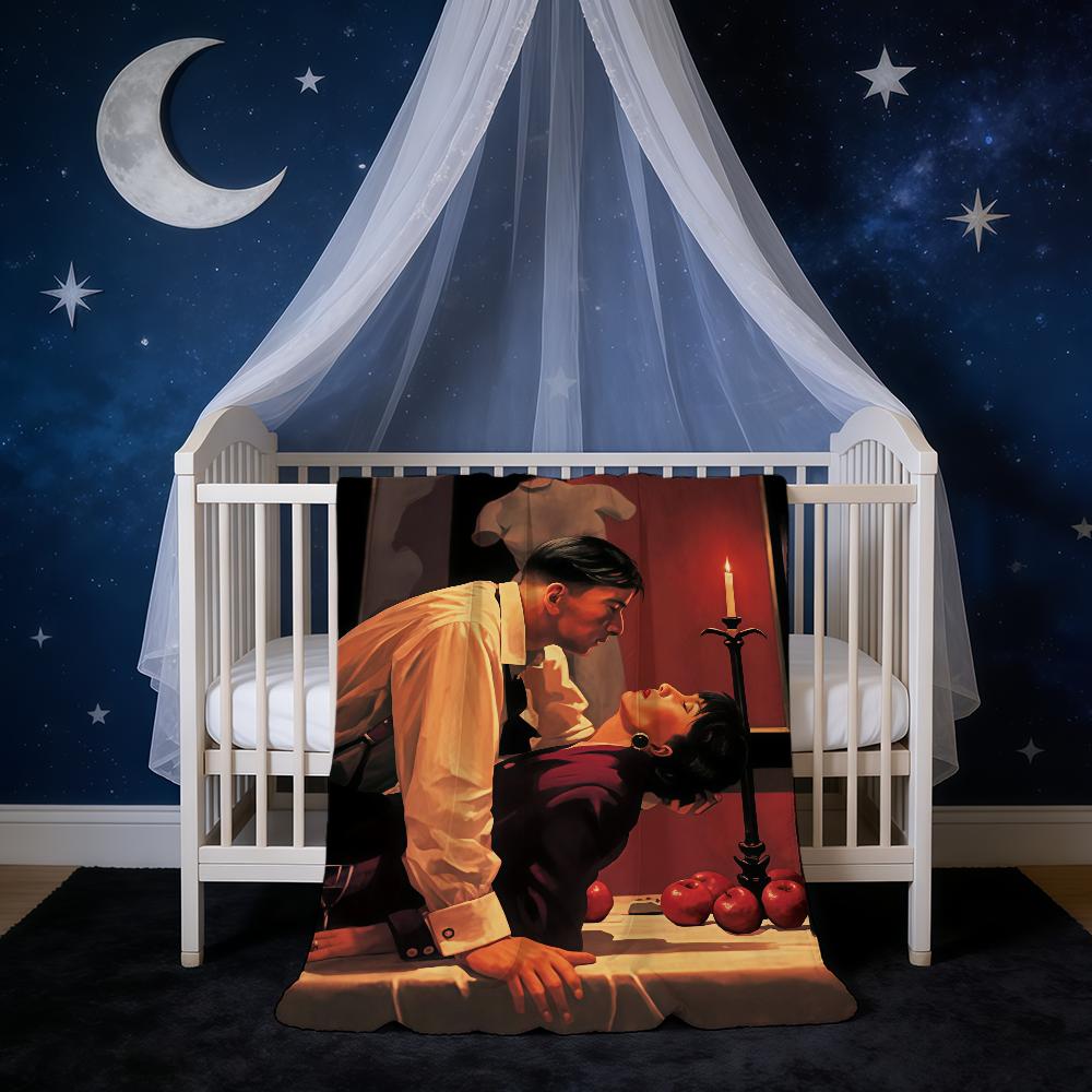 Scottish Artist J-Jack Vettriano Blanket Super Warm Comfortable Plush Throw Blanket Child Home Sofa Bedroom Gift