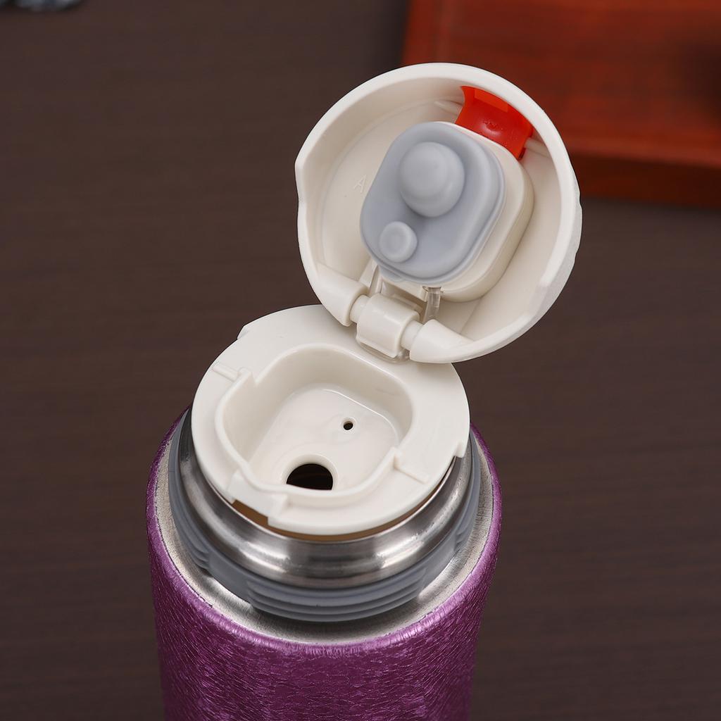 High-grade Pure Titanium Thermos Cup Outdoor Simple Handy Push Cup Tea Separation Business Gift Mug Durable Durable