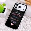 A Little Bit of Damon Vampire Diaries Phone Case for iPhone 17 Air 16 15 11 12 14 13 Pro Max Shockproof Cover