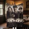 1pc Harry Potter Hogwarts School of Witchcraft and Wizardry Outdoor Flannel Throw Blanket All Season Soft Warmth,Home Decor 1031069