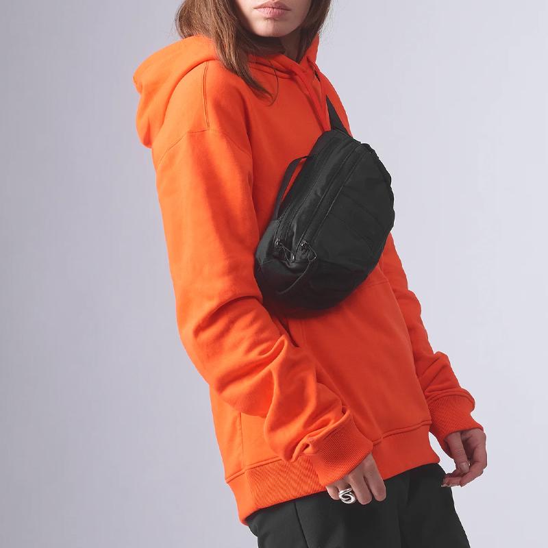 New SALOMON Nylon One Shoulder Crossbody Fanny Pack Regular Unisex Black ACSWAISTPACK3LC2324200