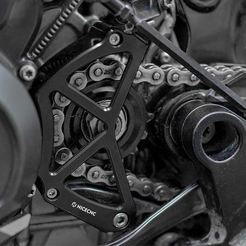For Husqvarna Norden 901 Sprocket Chain Guard Cover Case Saver for KTM 790 890 Adventure R 890 Duke 790 Duke 2018-2023