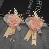 Hochwertige Anstecknadeln für Brautjungfern, Trauzeugen & Eltern - Eleganter Hochzeitsschmuck