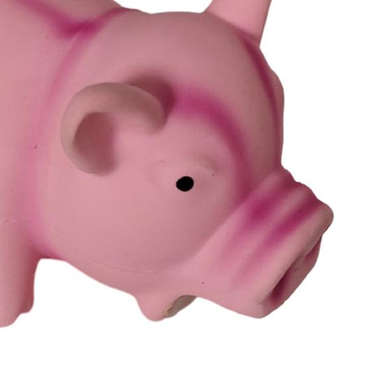 Latex-Schweinehundespielzeug Quietschendes Hundekauspielzeug für kleine, mittlere und große Hunde Interaktives schweinshaped Welpenspielzeug zur Zahnpflege