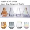 Nordic Colorful Glass Water Kettle with Natural Wood Ball Lid Clear Cold Water Jug Juice Beverage Pitcher Home Drinkware