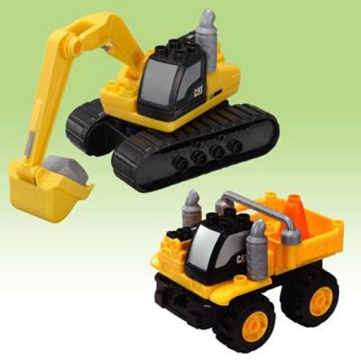 Mega Bloks Excavator Car Mini Truck Set &