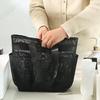 Mesh Shower Bag Hanging Toiletry Bag Portable Wash Bag Quick Dry Cosmetic Bag Shower Organizer for Bathroom Dorms Beach Camping