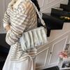 Bag Women's New Versatile Pleated Shoulder Bag Fashion Chain Bag