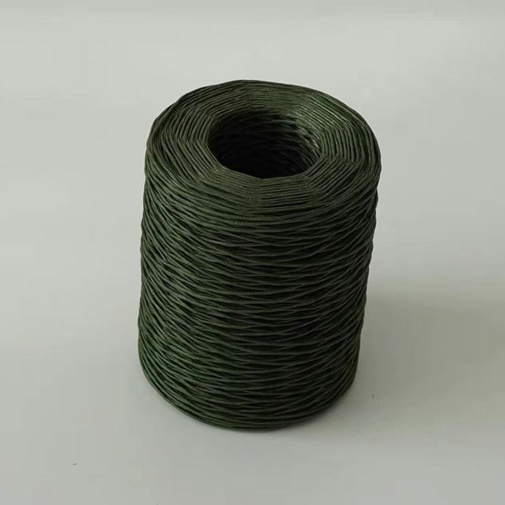 200m Blumendraht Papierseil, Papierseil zum Binden von Blumensträußen, Handgemachtes DIY Florales Fixierdraht Bindematerial, Floristikbedarf