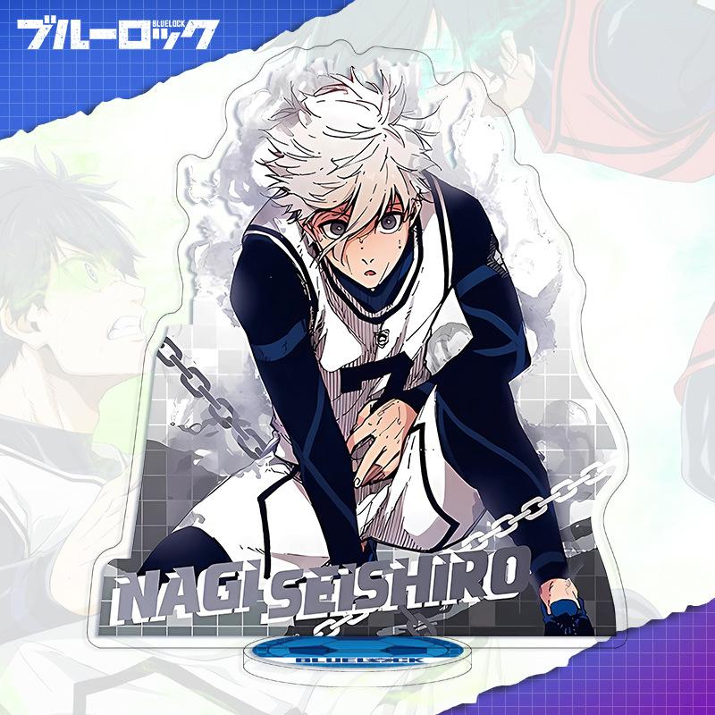 Standee Prigione Blu 16cm Fronte-Retro HD Anime Segno Acrilico Standing Standee