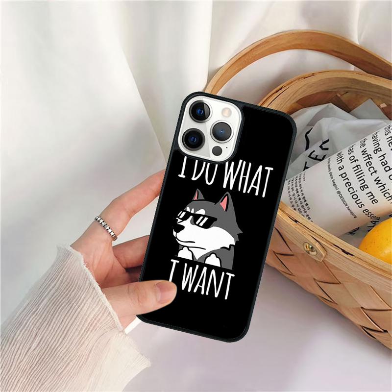

Siberian Husky Dog Mobile Celular Phone Cases for iPhone 15 16 14 12 13 mini PLUS X XS XR 11 PRO MAX Coque Fundas iPhone XR