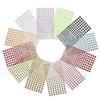 Face Rhinestones 12 Sheets Assorted Color Acrylic Festive Jewels Sticker for Decoration