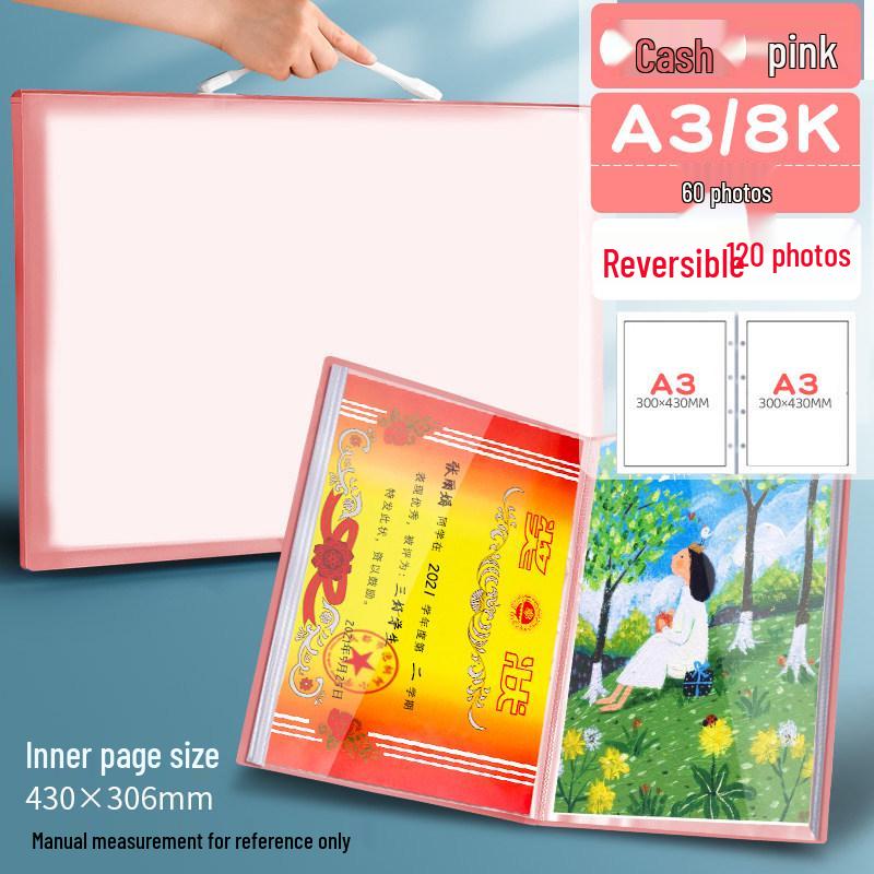Kunst- und Skizzenkollektion für Kinder: 2 Fotoalben, Aufbewahrung für Zeichnungen, Klammern für Papier/Poster, 3 Malbücher