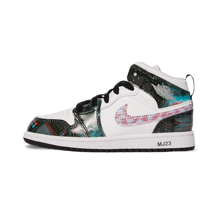 (PS) Air Jordan 1 Mid SE Take Flight Kids BQ6932-114 EU 30