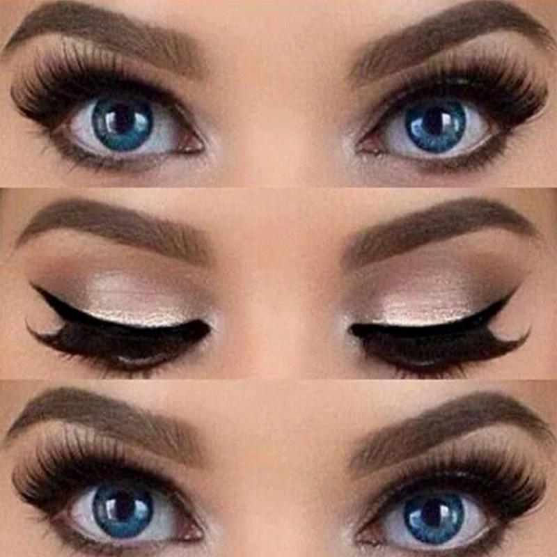 10 Paar Schnelle Make-Up Schablonen Eyeliner Formen ein Make-Up Werkzeug Eyeliner Schablonen Pads Lidschatten Applikatoren Eyeliner Vorlage