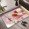 3D Expansion Wind Three-dimensional Diatom Mud Bathroom Floor Mat Absorbent Toilet Door Mat Home Non-slip Foot Mat