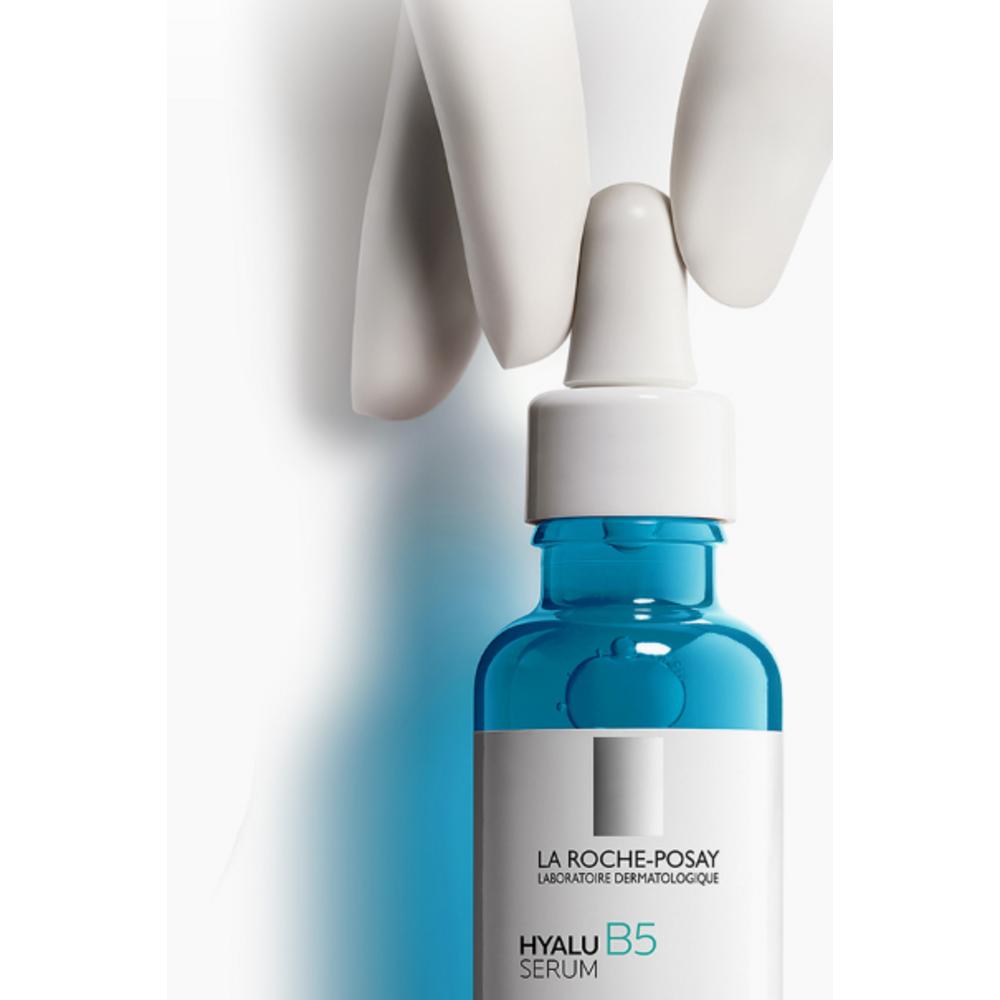La Roche-Posay Hyalur B5 Serum 50ml + Vegan Cotton Pad 40p Set, 1 set