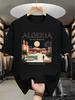 2026 New Maghrebstyle Unisexs Summer Fashion Tshirt with The Algeria Logo on A Round Neck Breathable Moisturewicking T Shirt
