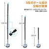 Bath Cleaning Deck Bathroom Floor Brush with 4 Replacement Cleaning 3 Adjustable Rotating Brush for and Toilets Brush, Brush, Heads, Lengths,
