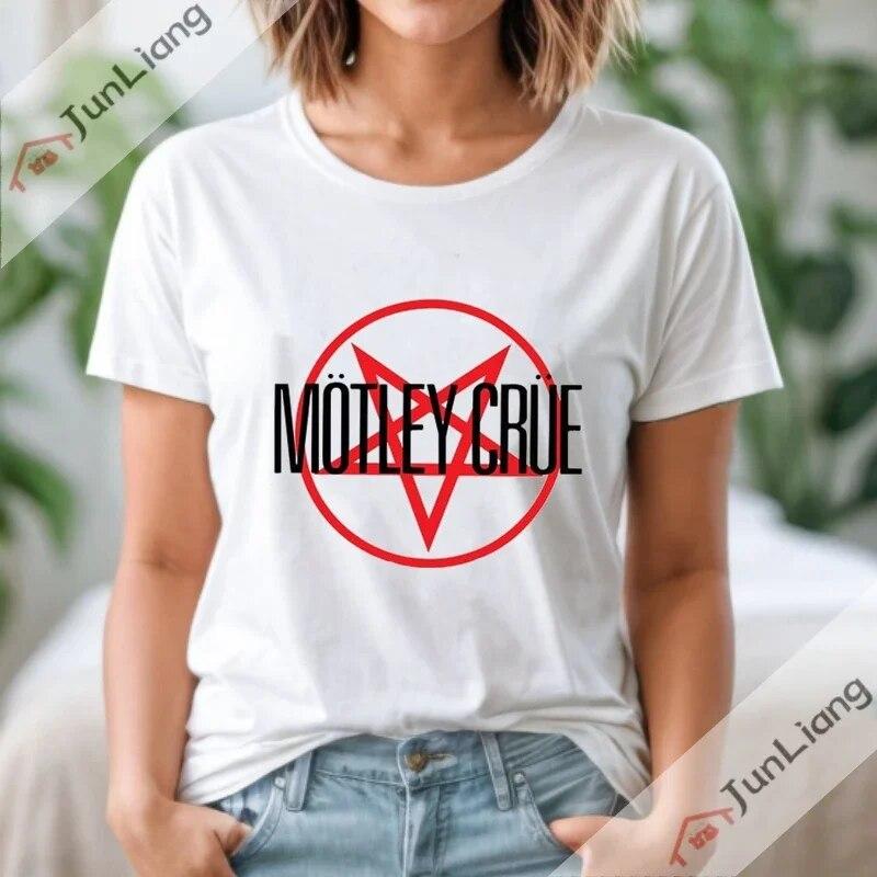 

Motley Band Goth Одежда Crue Hard Rock Футболка с алфавитом Футболки для женщин Harajuku Уличная одежда Топы Kpop Y2k Одежда унисекс Забавная одежда 4XL