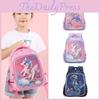 Playful Charming School Backpack For Kids Boys And Girls Grades 3 To 4 Large Capacity