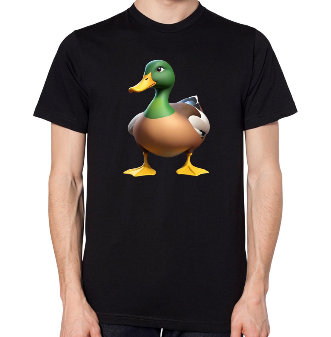 

Cute Duck T-Shirt Men Women Unisex Top 5XL різнокольоровий