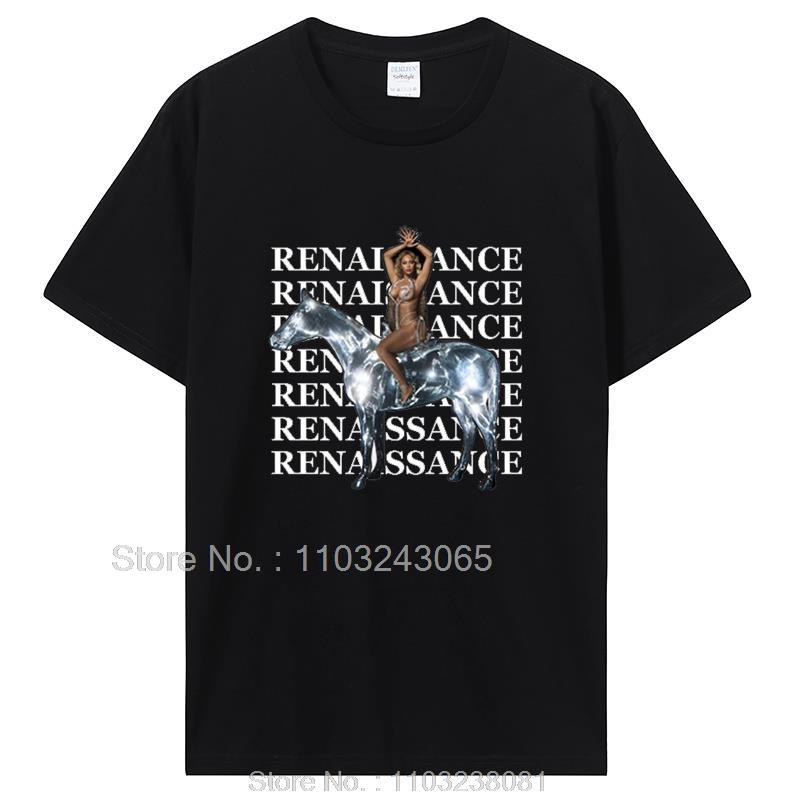Singer New Album Beyonce Renaissance TShirt Tee For Fans Unisex Unisex Cotton Tshirt Fashion Tops Casual Streetwear