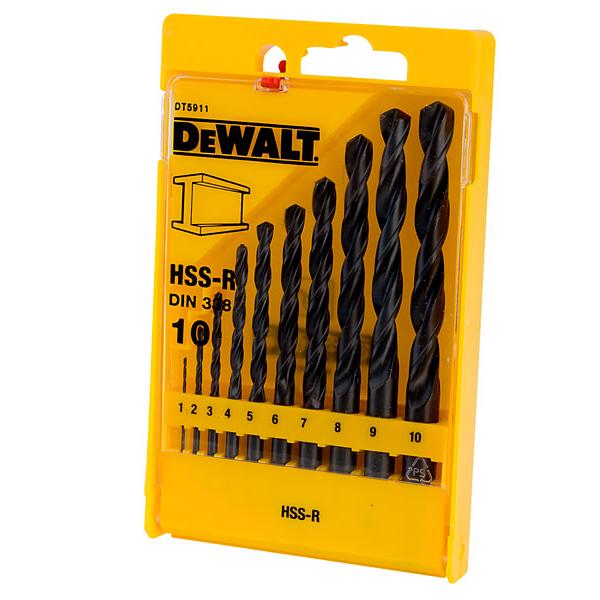 Broca Metal Hss-R Juego 10Pzs. 1-10Mm