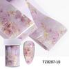Nail Art Transfer Paper Ink Smudging Nail Marble Pattern Cloud Starry Sky Sticker Japanese Diy Decoration 100Cm
