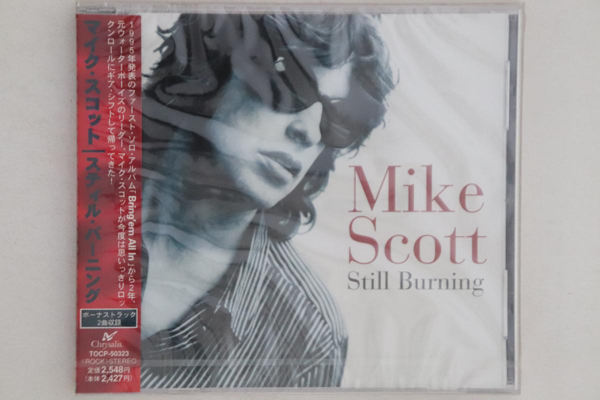 

CD MIKE SCOTT - Still Burning TOCP50323PROMO CHRYSAILS 1997 Japan Obi Rock Used
