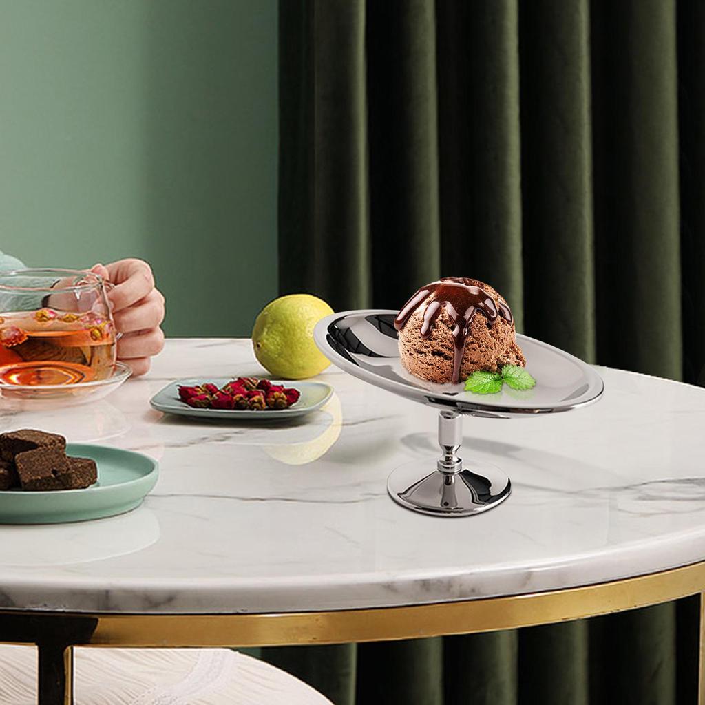 Ice Cream Cup Home Decor Tableware Dia 6.3inch Multipurpose Dessert Dish Bowl