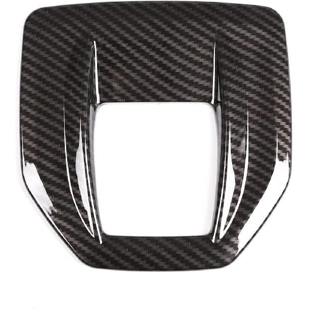 LLKUANG for Alfa Romeo Giulia Stelvio 2017 2018 2019 ABS Carbon Fiber Interior Center Console Gear Shift Panel Cover Trim