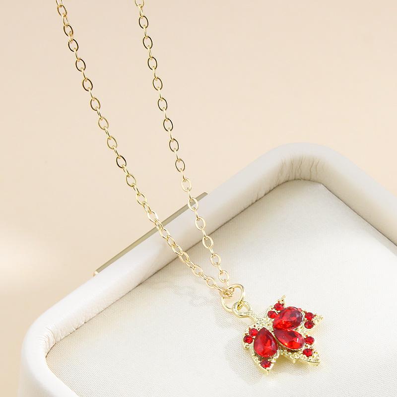 2025 new Korean version jewelry necklace fairy temperament versatile simple neck chain love pearl collarbone chain