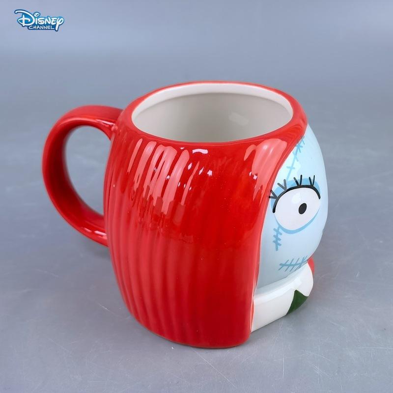 Disney The Nightmare Before Christmas Halloween cartoon ceramic mug Jack spoof cup Christmas Sally horror cartoon skull gift cup