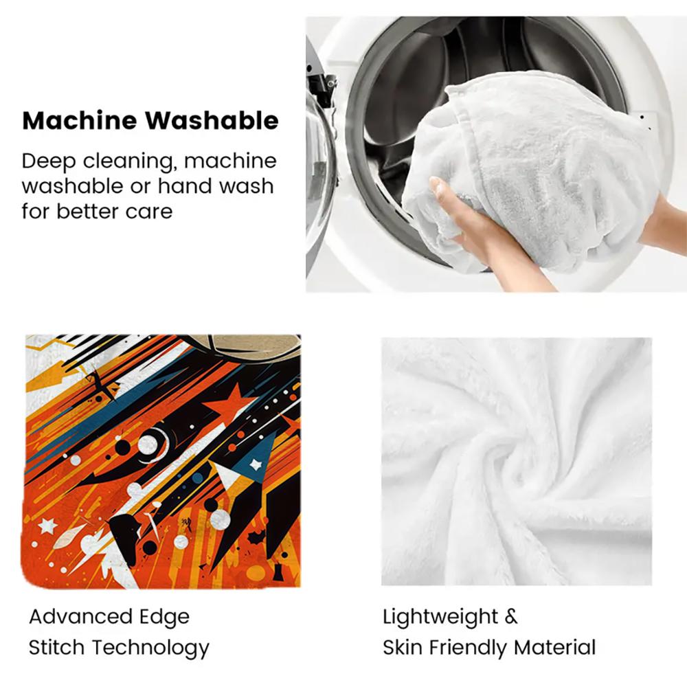Vibrant Soccer Print thin Flannel Blanket for Bedroom,Living Rooms,Sofas Blankets,Lunch Breaks,blankets fluffy