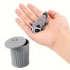 3D Printed Articulated Raccoon Fidget Toy withTrash Can Multi-Jointed Movable Animal Landscape Decorations Desktop Home Model