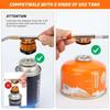 Camping Tourist Burner Big Power Gas Stove Cookware Portable Furnace Picnic Barbecue Tourism Supplies Outdoor Recreation