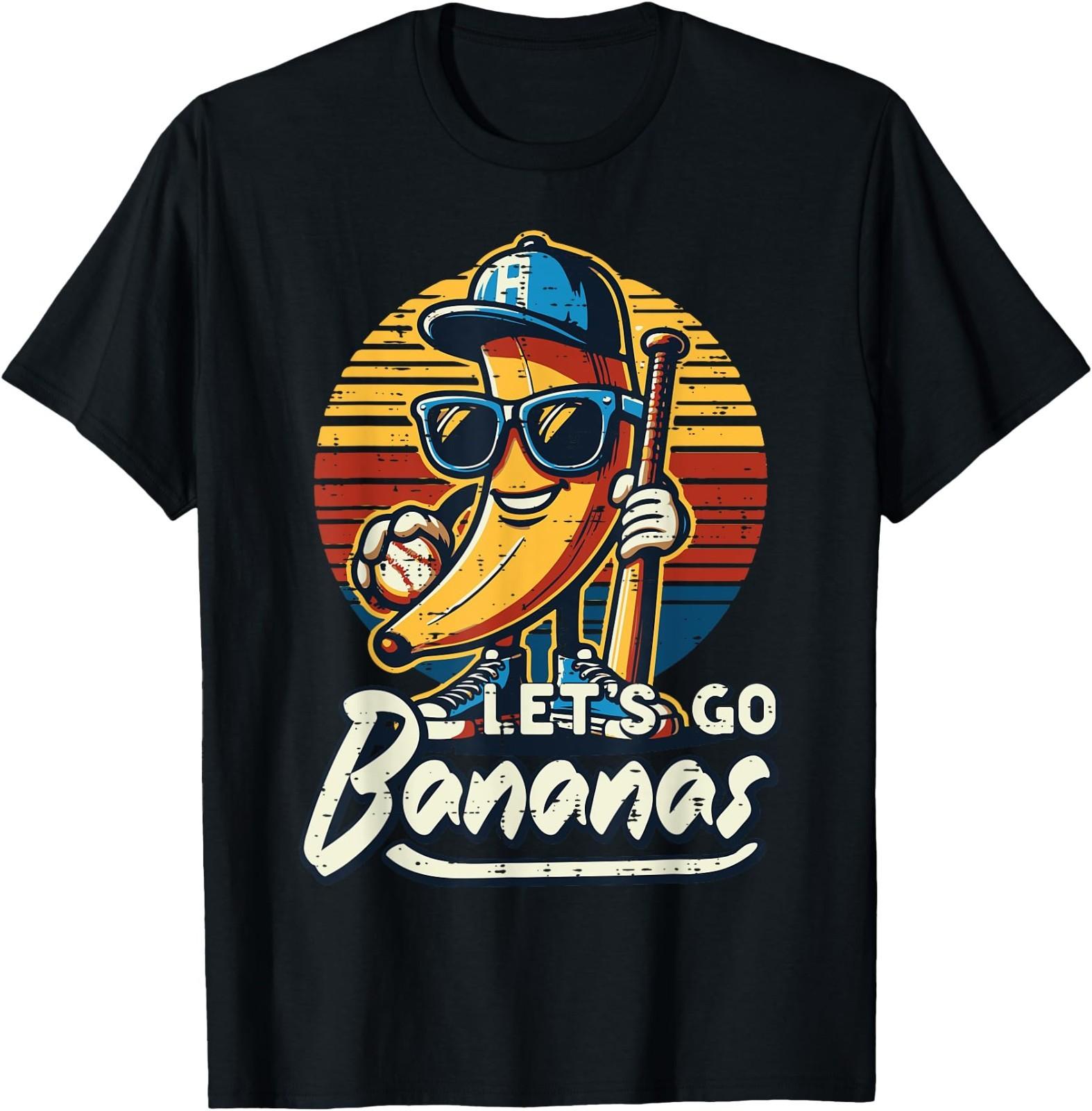 Banana Retro Fruit Men Unisex T-Shirt XXXXL